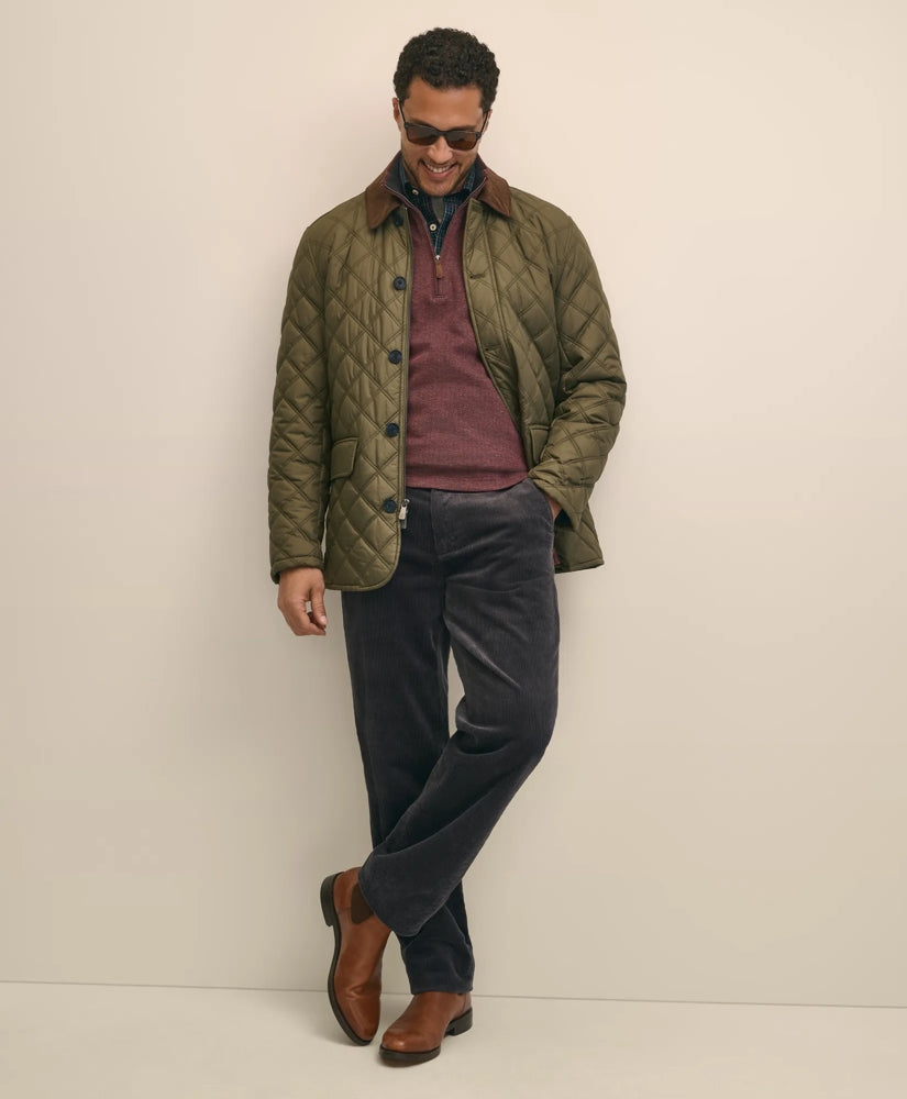 Paddock Diamond Quilted Coat | Brooks Brothers outlet