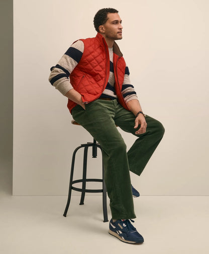 Paddock Diamond Quilted Vest | Brooks Brothers outlet