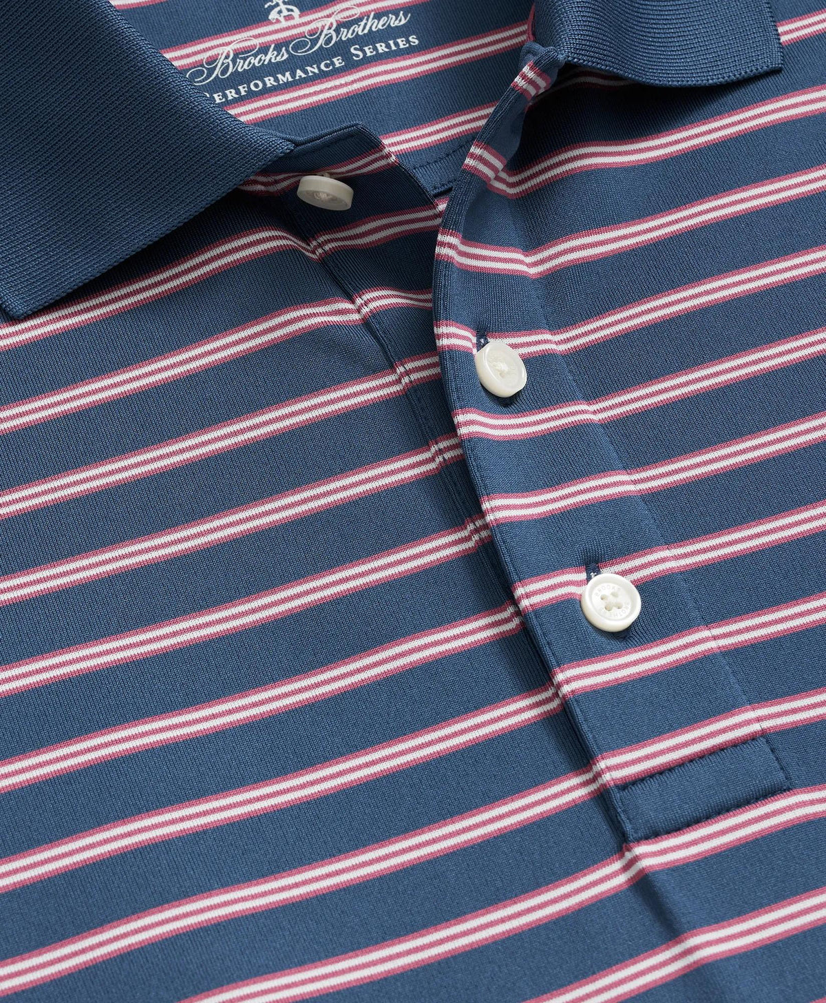 Performance Series BB#1 Striped Polo Shirt | Brooks Brothers on sale