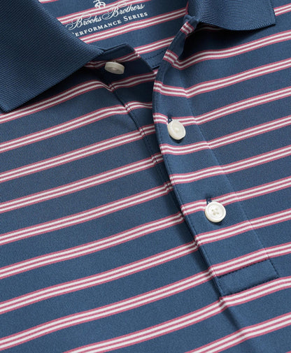 Performance Series BB#1 Striped Polo Shirt | Brooks Brothers on sale