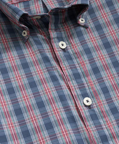 Performance Series Stretch Polo Button-Down Collar, Tartan Sport Shirt | Brooks Brothers sale