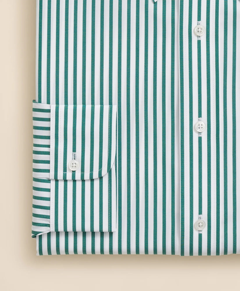 The Archive Supima® Cotton Bengal Stripe Dress Shirt | Brooks Brothers outlet