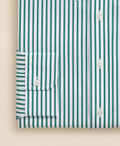 The Archive Supima® Cotton Bengal Stripe Dress Shirt | Brooks Brothers outlet