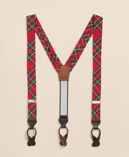 Royal Stewart Tartan Suspenders | Brooks Brothers discount
