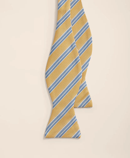 Silk BB#2 Stripe Bow Tie | Brooks Brothers on sale