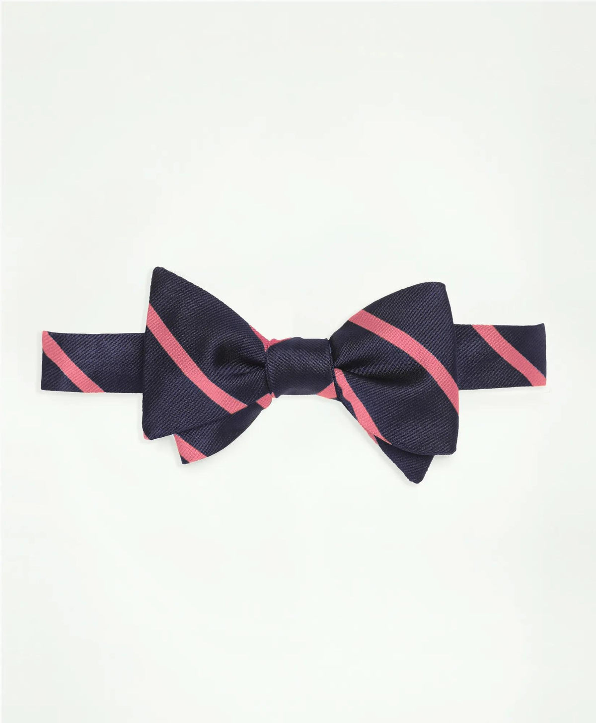 Silk BB#3 Rep Striped Bow Tie | Brooks Brothers discount