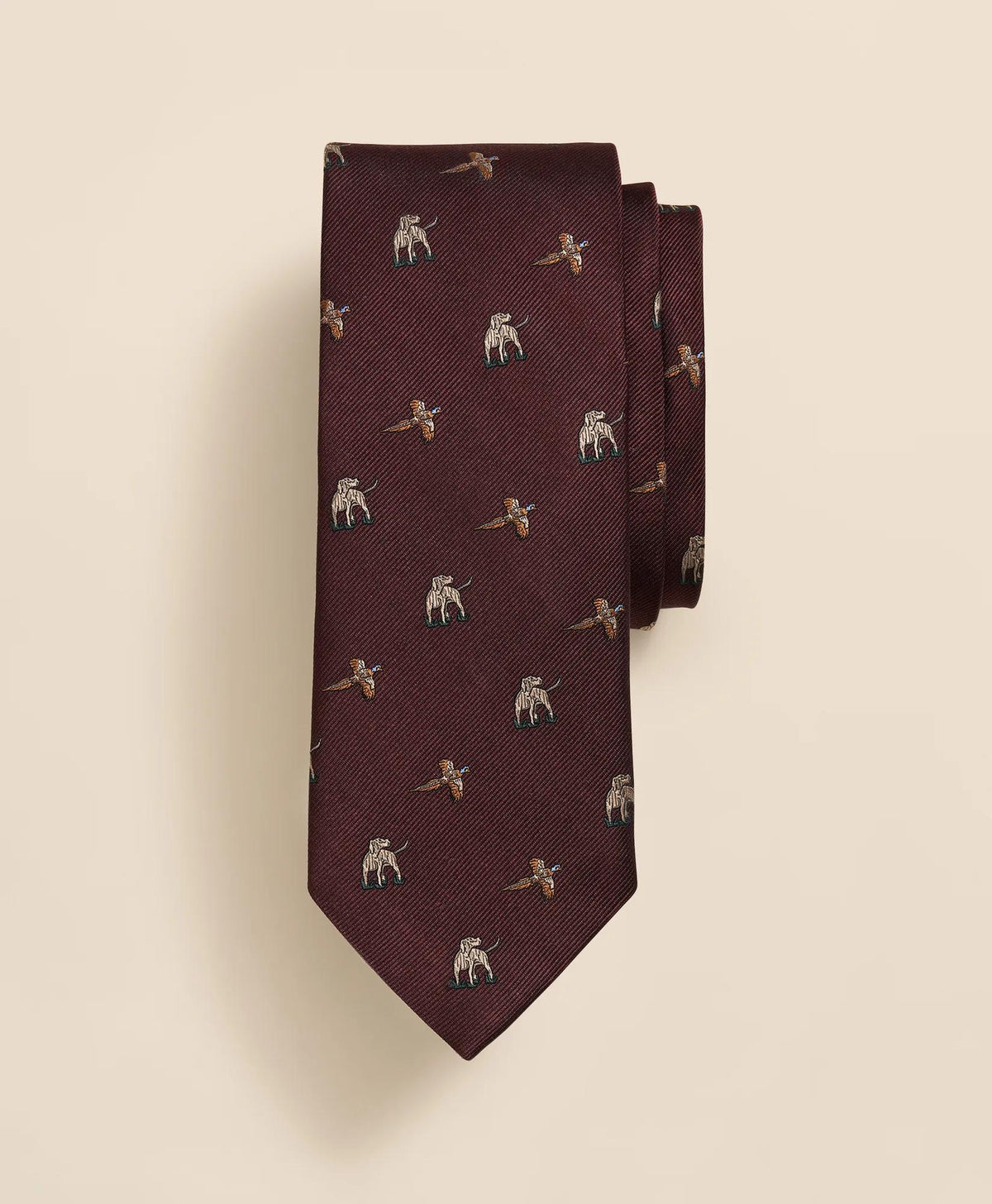 Silk Hound & Pheasant Tie | Brooks Brothers for sale