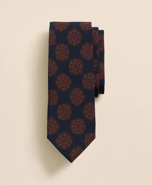 Silk Medallion Tie | Brooks Brothers sale