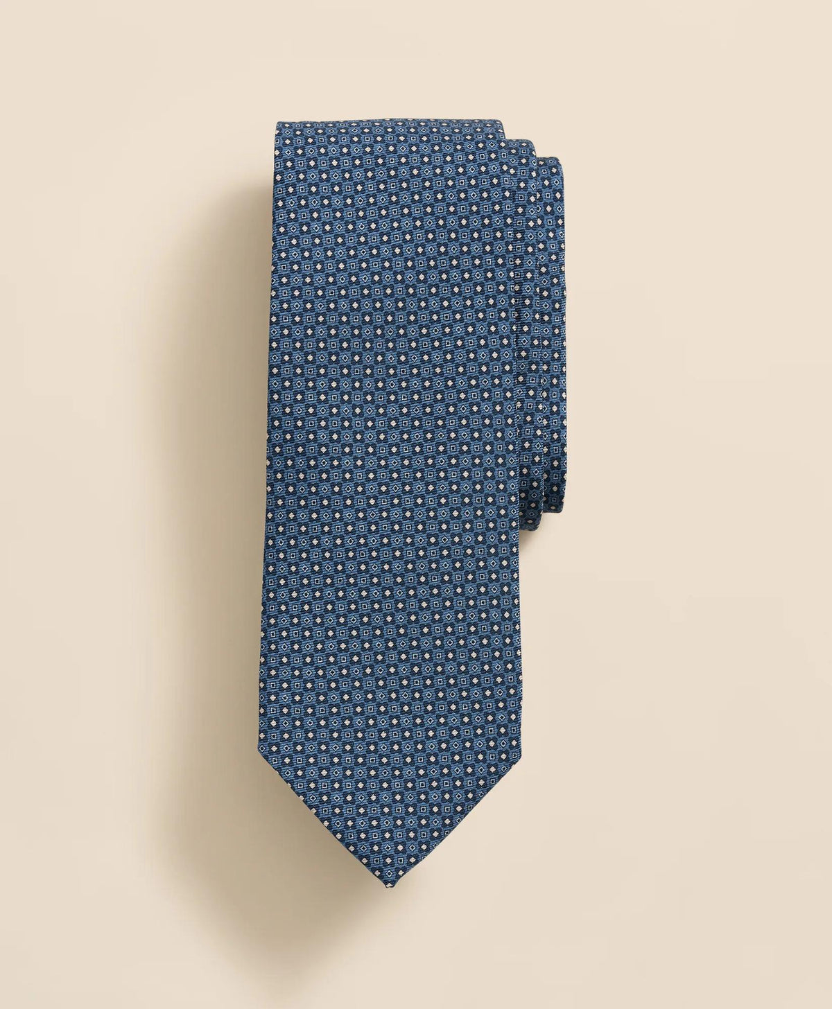 Silk Mini Geometric Tie | Brooks Brothers online shop