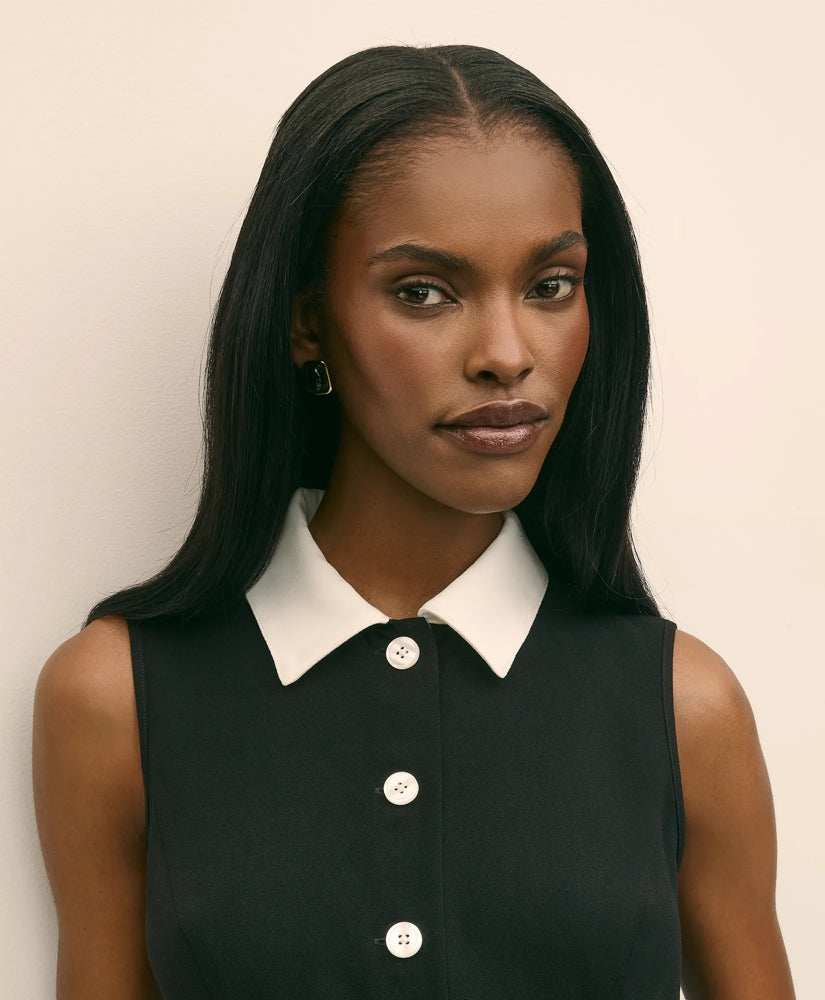 Sleeveless Shirt Dress | Brooks Brothers online shop