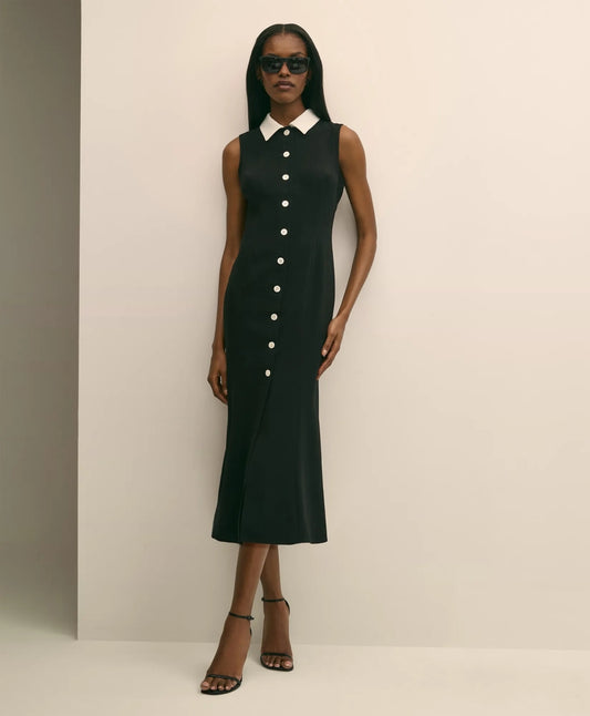 Sleeveless Shirt Dress | Brooks Brothers online shop