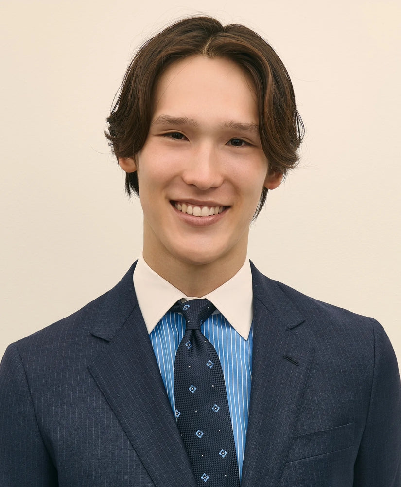 Slim Fit Wool Pinstripe 1818 Suit | Brooks Brothers for sale
