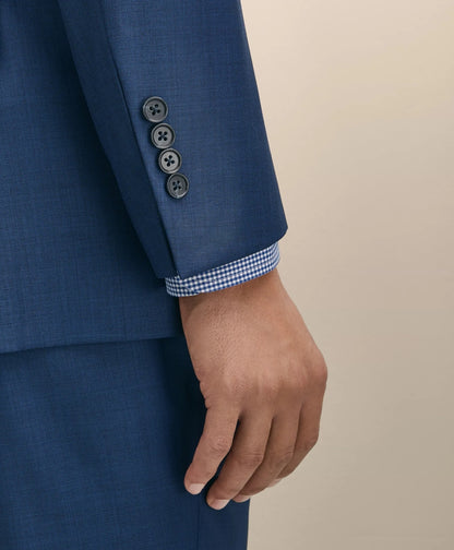 Slim Fit Wool Sharkskin 1818 Suit | Brooks Brothers for sale