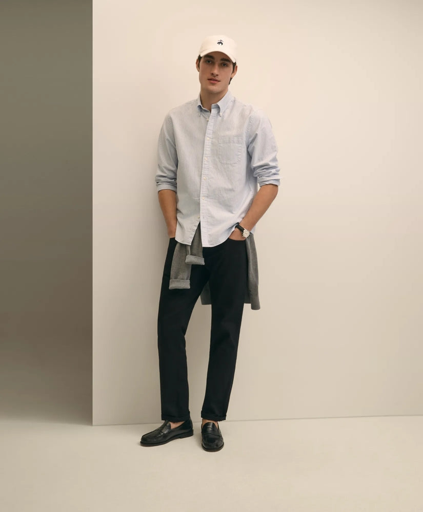 Straight Fit Denim Jeans | Brooks Brothers online
