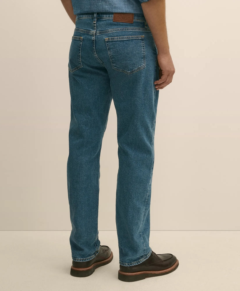 Straight Fit Denim Jeans | Brooks Brothers outlet