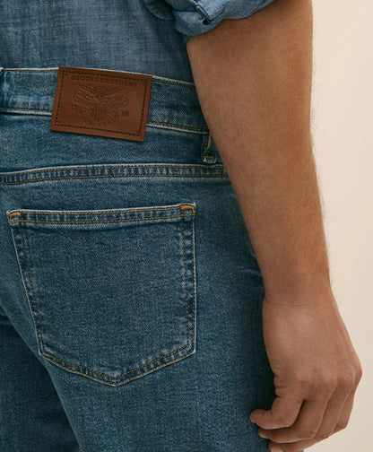 Straight Fit Denim Jeans | Brooks Brothers outlet