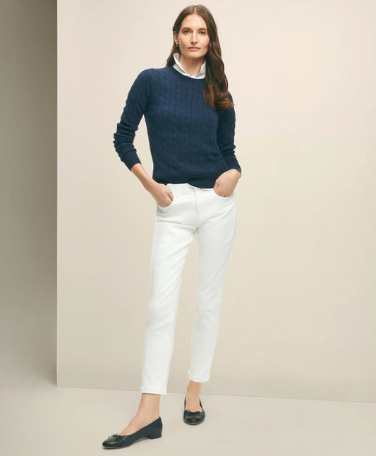 Stretch Cotton Jeans | Brooks Brothers online shop