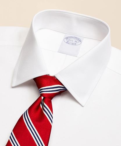 Stretch Supima® Cotton Non-Iron Pinpoint Oxford Ainsley Collar Dress Shirt | Brooks Brothers discount
