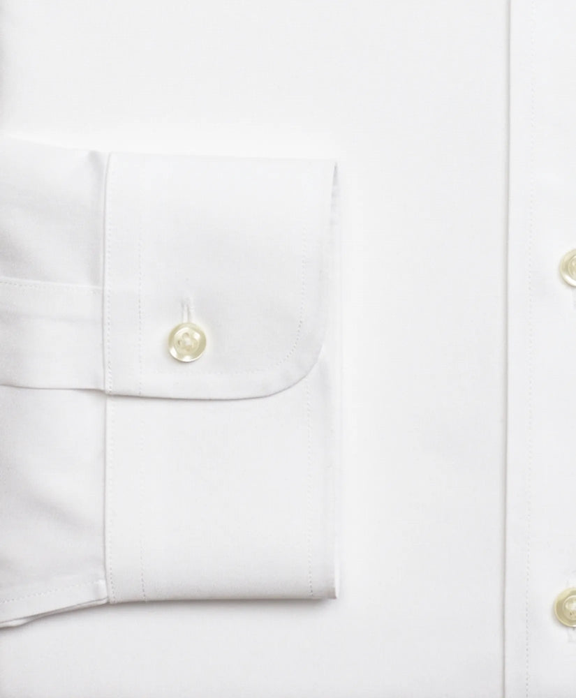 Stretch Supima® Cotton Non-Iron Pinpoint Oxford Ainsley Collar Dress Shirt | Brooks Brothers discount