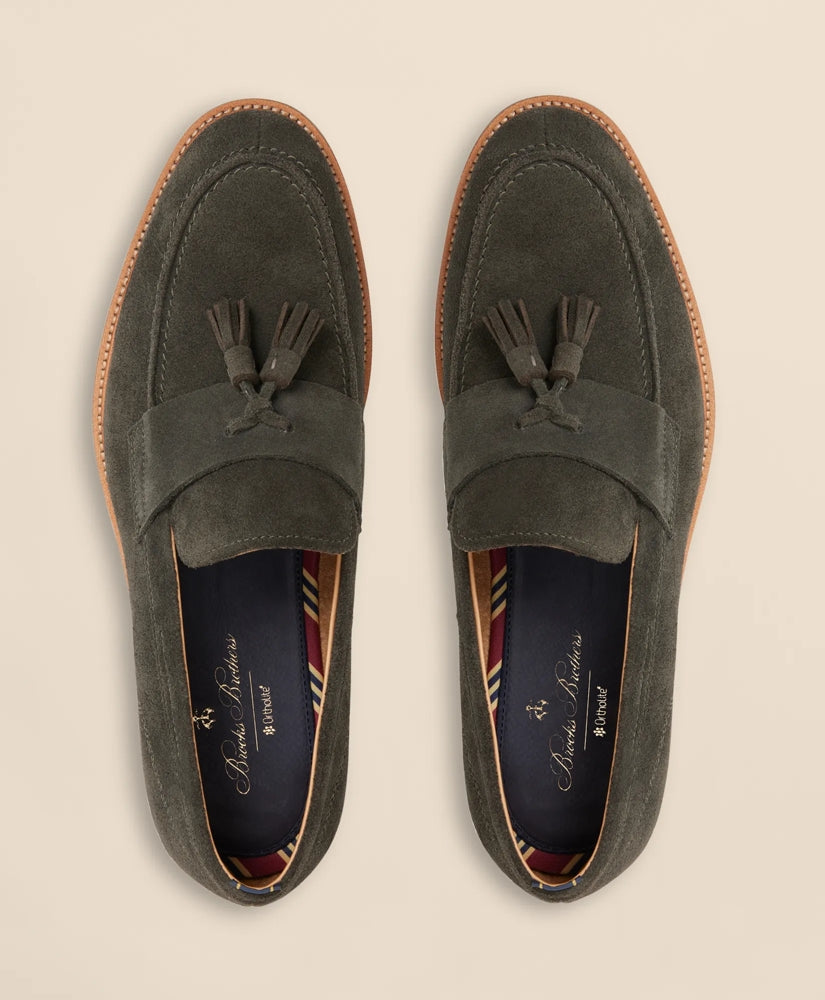 Suede Tassel Loafers | Brooks Brothers on sale