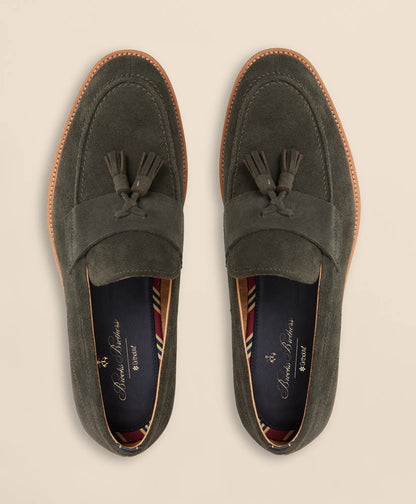 Suede Tassel Loafers | Brooks Brothers on sale