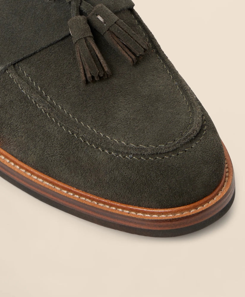 Suede Tassel Loafers | Brooks Brothers on sale