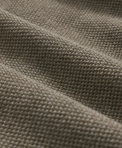 Supima® Cotton Pique Johnny Collar Sweater | Brooks Brothers on sale