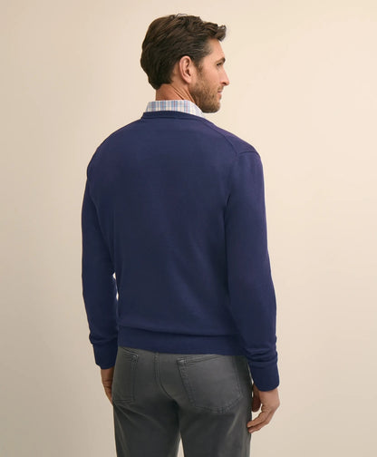 Supima® Cotton V-Neck Sweater | Brooks Brothers discount