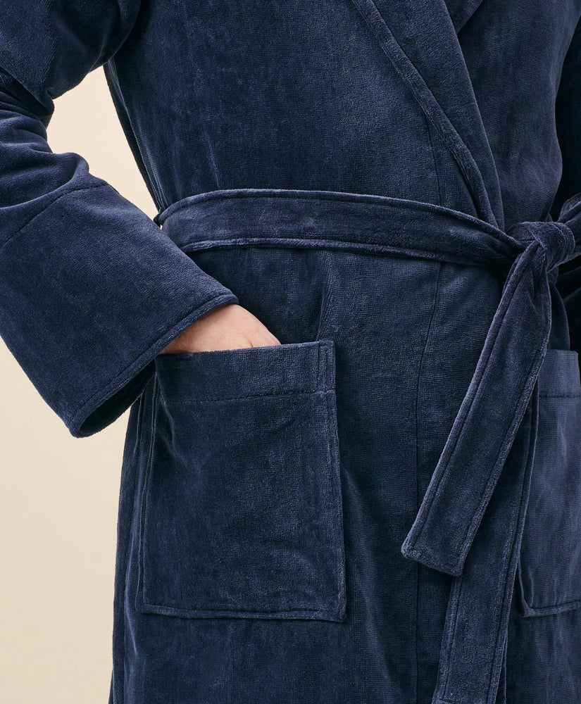 Terry Cloth Bathrobe | Brooks Brothers on sale