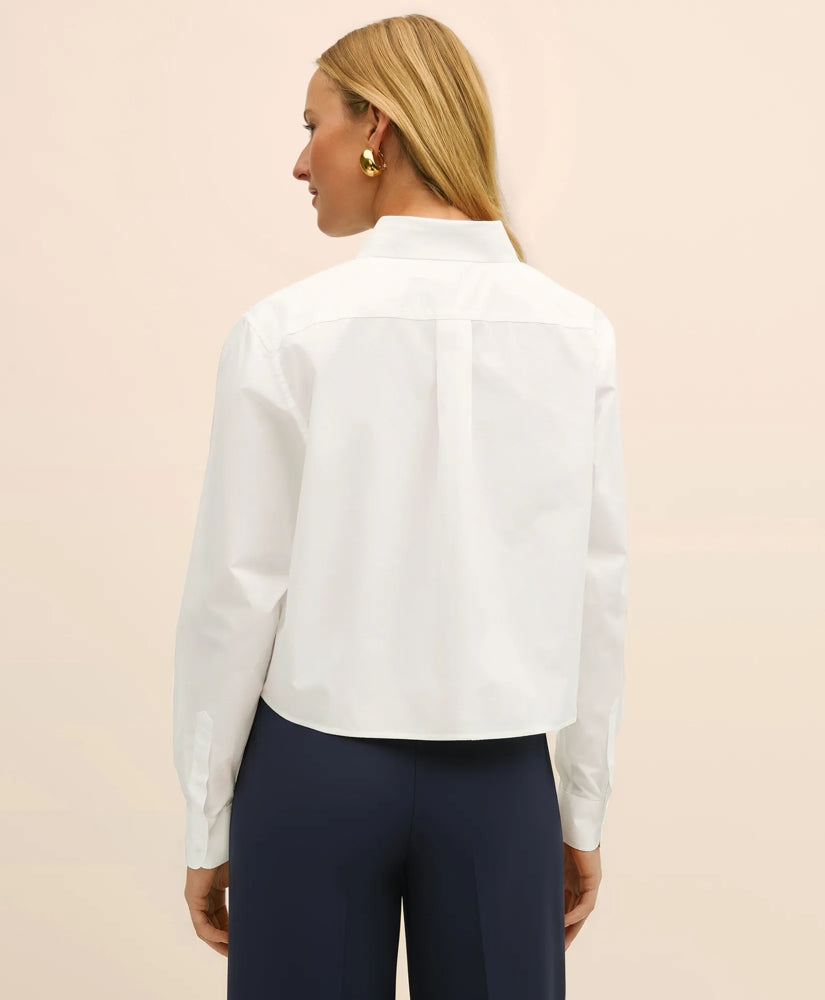 The Cropped Button-Down Shirt | Brooks Brothers for sale