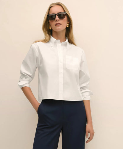 The Cropped Button-Down Shirt | Brooks Brothers for sale