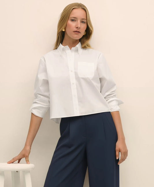 The Cropped Button-Down Shirt | Brooks Brothers for sale