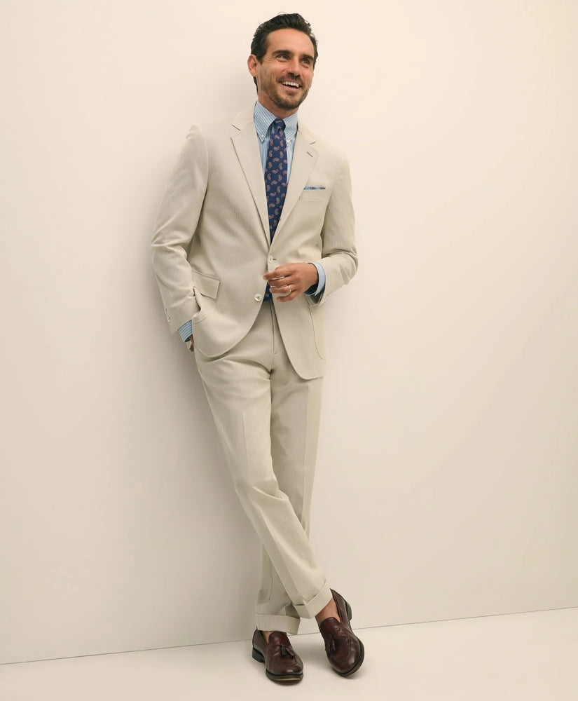 The No. 1 Sack Suit in Cotton Bedford Cord | Brooks Brothers outlet