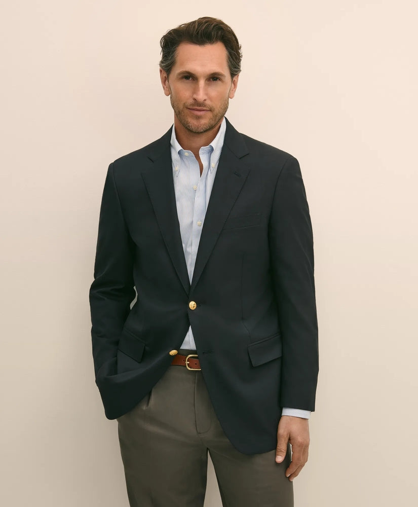 Traditional Fit Wool 1818 Blazer | Brooks Brothers sale