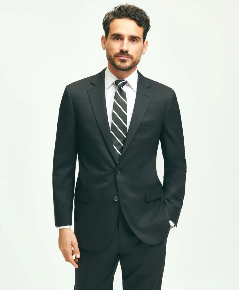 Traditional Fit Wool 1818 Suit | Brooks Brothers on sale