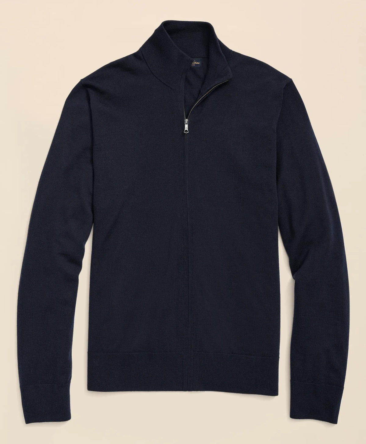 Ultimate Merino Wool Full Zip Sweater | Brooks Brothers online shop