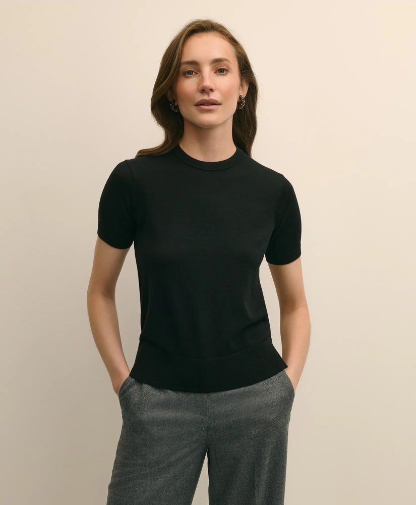 Ultimate Merino Wool Short-Sleeve Sweater Shell | Brooks Brothers online