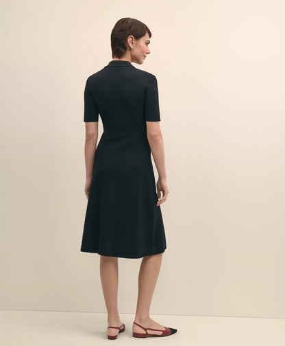 Viscose Polo Knit Dress | Brooks Brothers discount