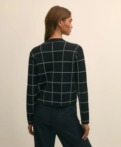 Windowpane Open Cardigan | Brooks Brothers sale