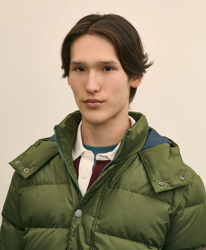 Water-Resistant Down Puffer Jacket | Brooks Brothers online shop