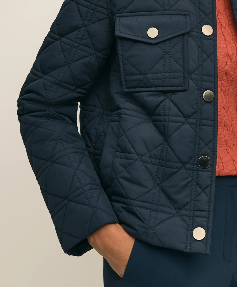 Water-Resistant Quilted Jacket | Brooks Brothers for sale