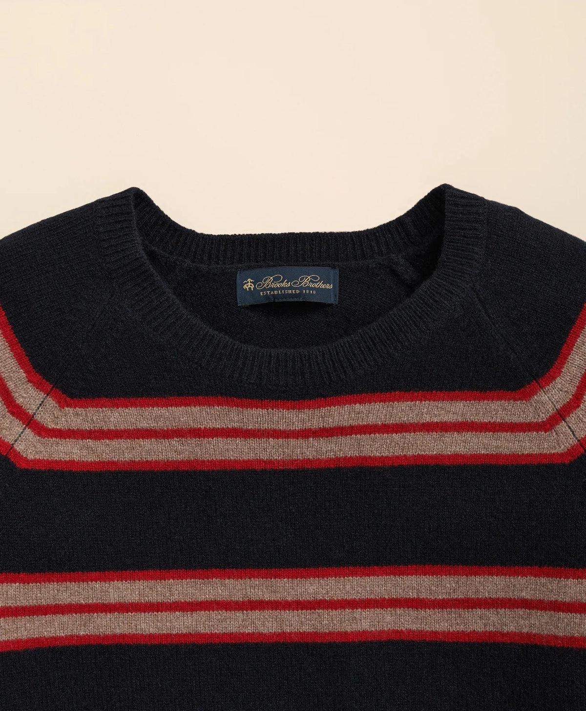 Wool Archive Stripe Sweater | Brooks Brothers online