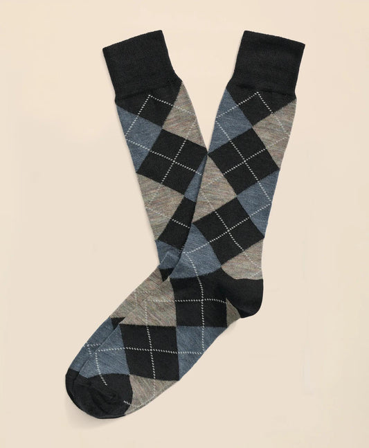 Wool Blend Argyle Socks | Brooks Brothers online shop