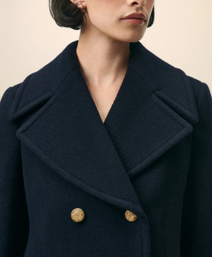 Wool Officer Coat | Brooks Brothers online