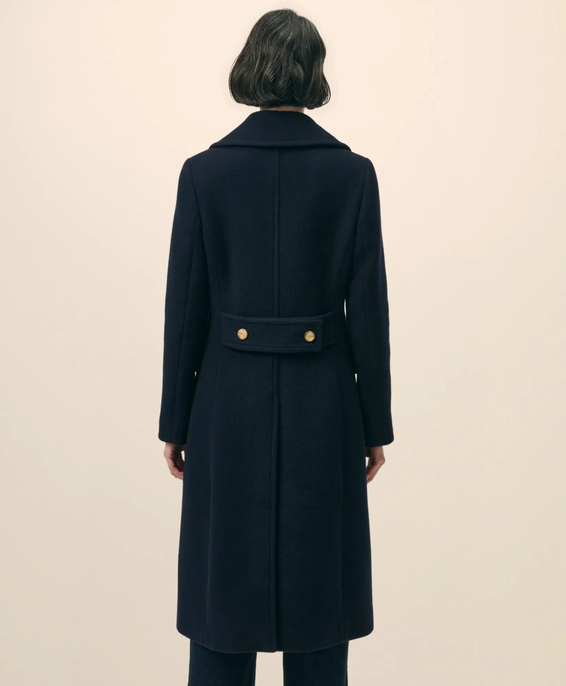 Wool Officer Coat | Brooks Brothers online