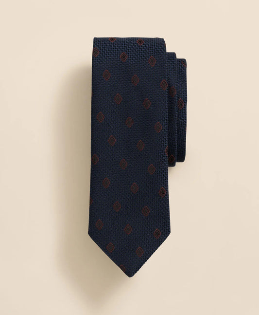 Wool Textured Geometric Tie | Brooks Brothers on sale