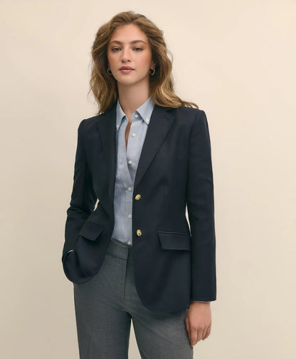 Wool Two-Button Blazer | Brooks Brothers outlet
