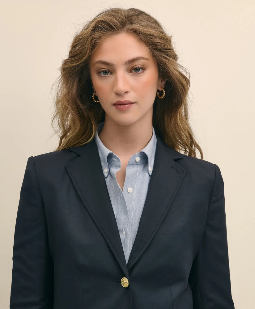 Wool Two-Button Blazer | Brooks Brothers outlet