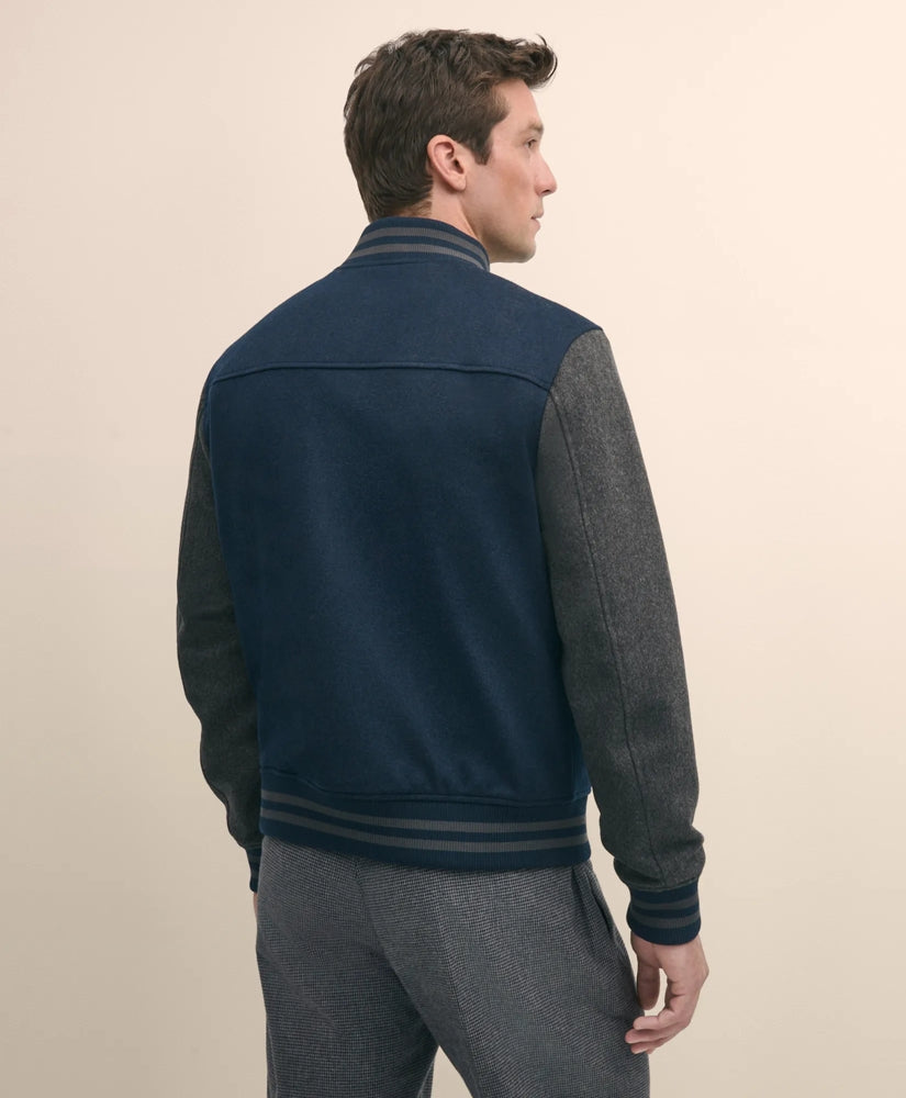 Wool Varsity Jacket | Brooks Brothers discount