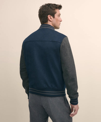 Wool Varsity Jacket | Brooks Brothers discount